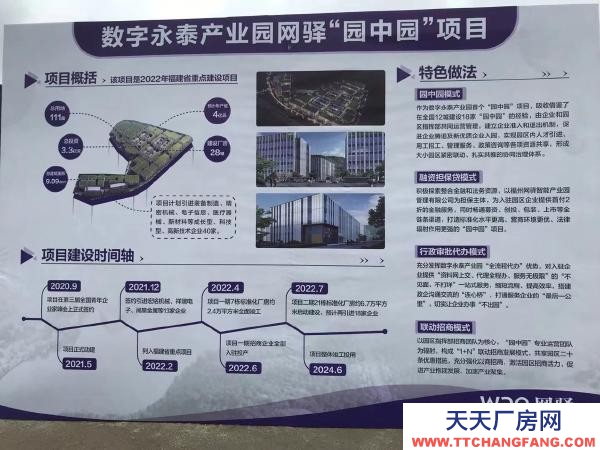 福州市永泰机加工厂房 独栋双拼厂房～首付30%