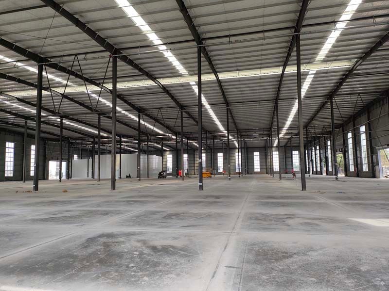 双流2400平米月饼加工厂房出租全新钢结构厂房
