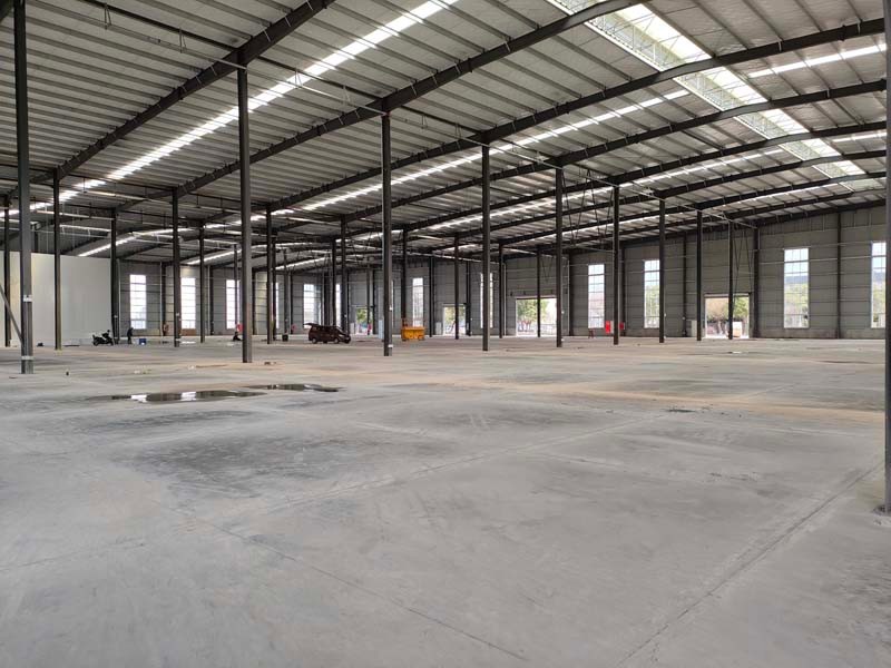 双流2400平米月饼加工厂房出租全新钢结构厂房